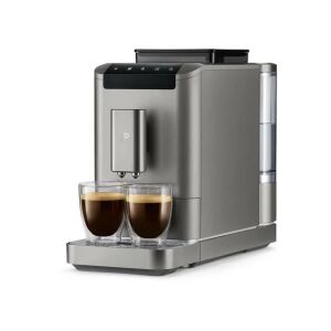 Tchibo Esperto Caffe2 automata kávéfőző titánszürke színben, két csésze eszpresszót készít - Kávéfőző