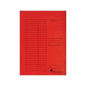 Capsator Victoria, carton, a4, Victoria, roșu 39796866 Dosare din plastic cu sina