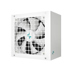 DeepCool Tápegység 750W - PN750-M WH (80 Plus Gold, ATX3.1, PCI-E 5.1, Aktív PFC, Full moduláris, 12cm, fehér) 111983233 - DeepCool