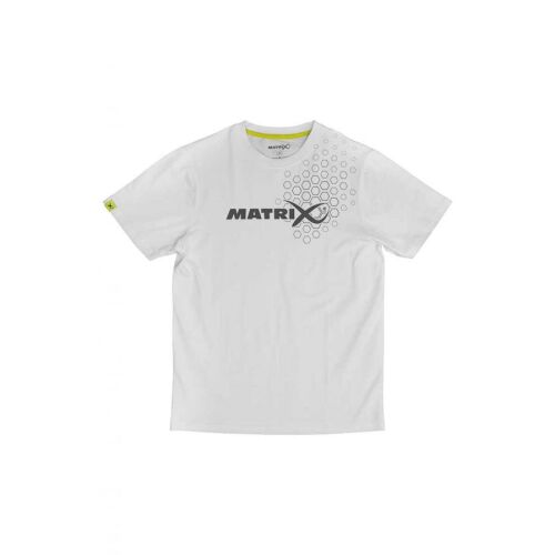 Matrix hex print t-shirt (white) matrix hex print t-shirt white - s 111991044