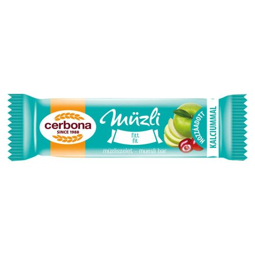 Cerbona Fitt Kalciumos Müzliszelet 20g