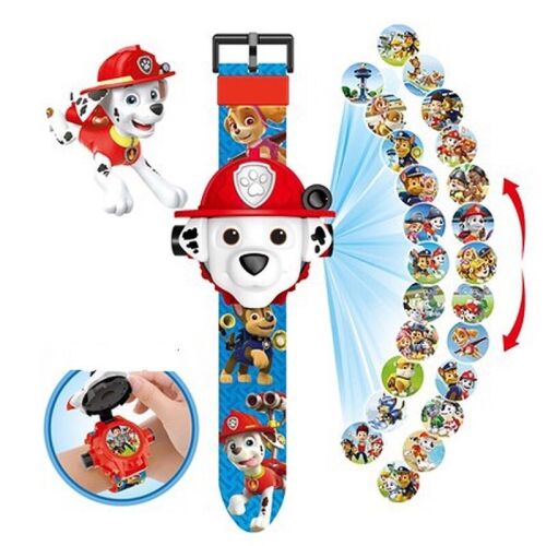 Paw Patrol Marshall projektoros karóra gyerekeknek, 24 képpel