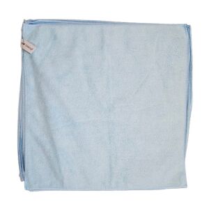 Professionelle Mikrofasertücher Packung 40x40 cm (10 Stück) blau, 280gsm - QLEANUP OPTI BLUE 111992284 - Mikrofasertücher