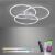 Einstellbare Farbtemperatur 3-Ring LED Deckenleuchte