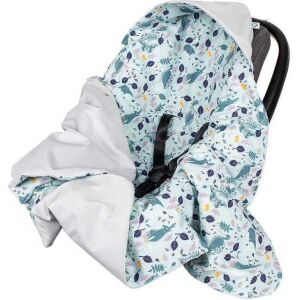 Paturica de infasat pentru scaun auto, blue rabbit 111993737 - Paturici bebe