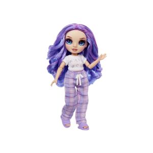 Rainbow High Junior High Violet baba pizsamában - MGA Entertainment