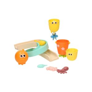 Mini vízicsúszda fürdőjáték szett tengeri lényekkel - Szabadtéri játék és felszerelés