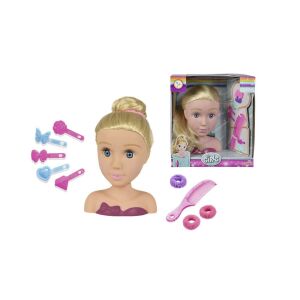 Кукла за стилизиране на глава Simba Girls с аксесоари - Simba Toys Баба