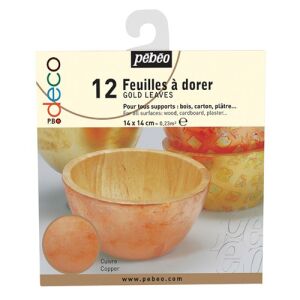 Pébéo Deco Füstfólia - Réz - 12 db - 14x14 cm 111995988 - Pebeo