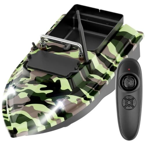 Boat Plantat Návnada, návnada a návnada iUni U05, 500m, 2kg, 5200mAh, 10km / h, diaľkové ovládanie 2.4GHz, armáda