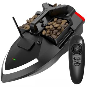 iUni V801 Kŕmna loď s 3 priehradkami a diaľkovým ovládaním - Rybárske drobnosti a doplnky