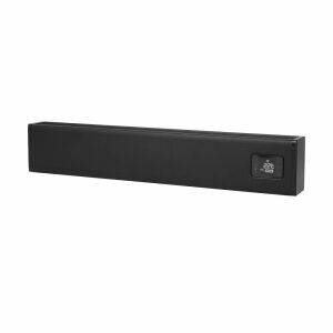 Convector electric Eurom Alutherm Baseboard 1500, negru, vedere frontală - Calorifere baie