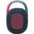 Głośnik Bluetooth JBL Clip 4 w kolorze niebieskim i różowym, widok z tyłu