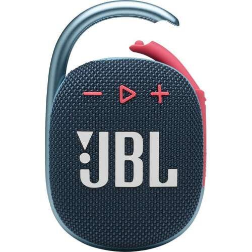 Głośnik Bluetooth JBL Clip 4 w kolorze niebiesko-różowym