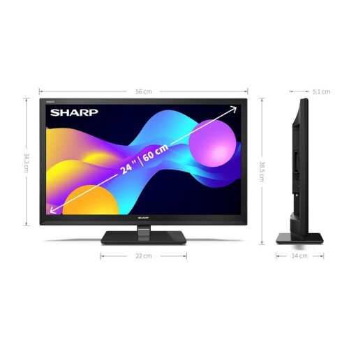 Sharp 24EE3E 24" HD Ready Smart LED TV