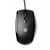 HP X500 Wired Mouse, centered top view