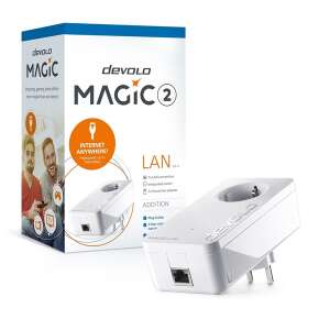 Devolo Magic 2 LAN 1-1-1 1000 Mbit/s Ethernet/LAN csatlakozás Fehér 1 dB 58333132 
