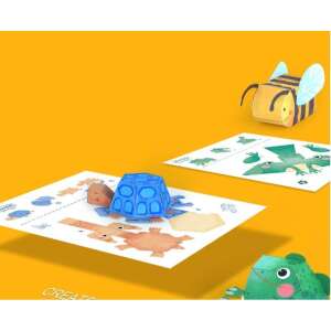 Origami Spiel, 3D Origami Papier-Tierchen (9 Stk.) 51212252 - Schulanfang, Schulmaterialien