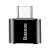 Baseus USB-USB Type-C 2.4A adapter (black) 40389541