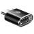 Baseus USB to USB Type-C adapter, black