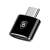 Baseus USB to USB Type-C adapter, black