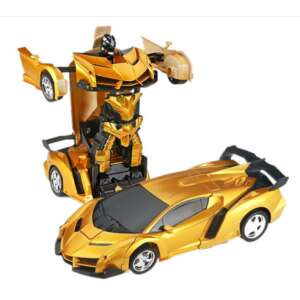 Távirányítós autó, játékautó, robottá alakítható autó - Arany 51336456 