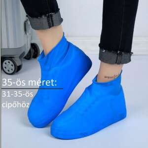 Blaue wasserdichte Schuhüberzieher für Damen, Größe 35, schützen Sie Ihre Schuhe vor Regen und Schnee - Schuhhüllen