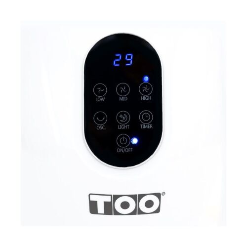 TOO FANB-50-101-W lapát nélküli ventilátor fehér 112049394