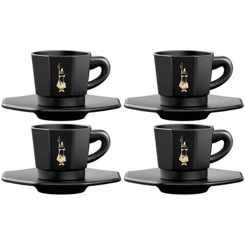 Bialetti Moka csészeszett 4 darabos fekete (RTATZ403) 112049448