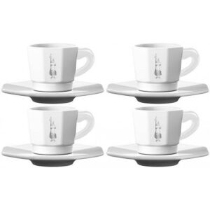 Bialetti Moka csészeszett 4 darabos fehér (RTATZ402)