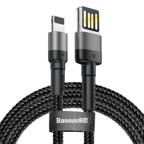 Baseus Cafule USB-Lightning kábel 1m fekete (CALKLF-GG1) 112052444 - Lightning kábel