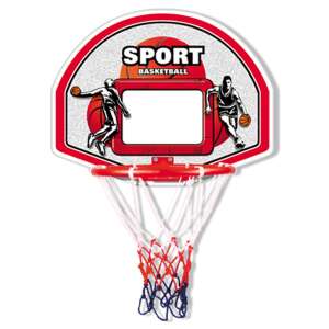Műanyag fali Kosárlabda palánk és gyűrű 39809964 Kosárlabdák, palánkok és felszerelések - Szett
