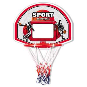 Plastic Wall Mounted Basketball Backboard and Hoop