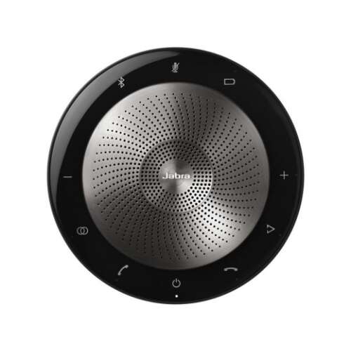 Difuzor de conferință Jabra Speak 750, negru, vedere de sus