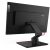 Monitor Lenovo ThinkVision T24t-20 widok z tyłu pod kątem