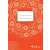 Victoria A4 grid notebook, 32 pages, red cover with colorful icons