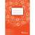 Victoria A4 grid notebook, 32 pages, red cover with colorful icons