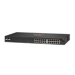 Przełącznik HPE Aruba 6100 24G 4SFP+, 24-portowy przełącznik Gigabit Ethernet z 4 portami SFP+ - Przełącznik
