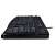 Side view of Logitech K120 Wired USB Keyboard, Black, Russian Layout