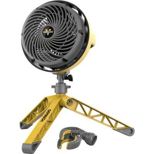 Vornado Heavy Duty EXO5 Álló ventilátor 37.2 W Sárga, Szürke 112100481