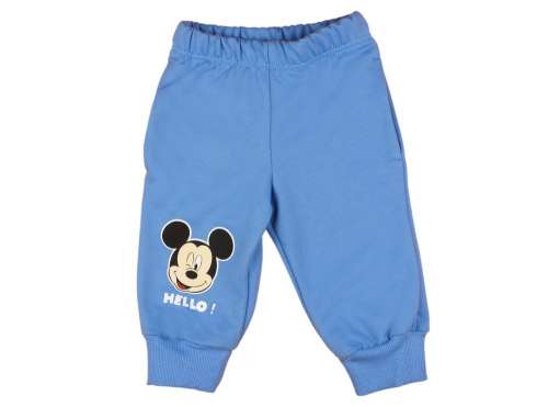 Disney vékony pamut szabadidő Nadrág - Mickey Mouse #kék 30485399