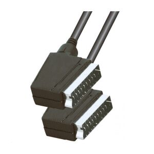 Somogyi Scart csatlakozó - Scart csatlakozó 1,5m, 21p bekötve (VC 3D)