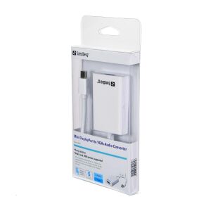 Sandberg Mini DisplayPort > VGA+Audio adapter (509-05)