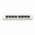 D-Link GO-SW-8E/E 8-Port Fast Ethernet Switch, Seitenansicht mit RJ45-Anschlüssen