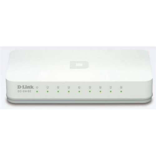 D-Link GO-SW-8E/E 8-Port 100 Mbps Fast Ethernet Switch