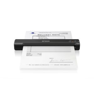 Skaner przenośny Epson WorkForce ES-50 skanuje dokument - Skaner