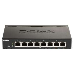 D-Link DGS-1100-08PV2/E Switch 8x1000Mbps (8xPOE) Fémházas Asztali Menedzselhető, DGS-1100-08PV2/E 39834294