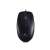Pogled odozgo na Logitech B100 crni žičani miš
