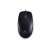 Logitech B100 Black Wired Mouse - Top Down View