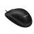 Logitech B100 Wired Optical Mouse, Black, side view